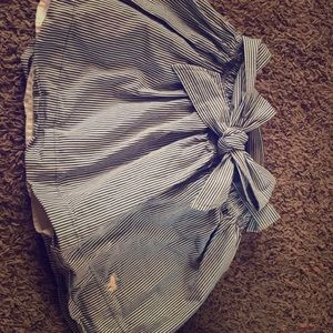 Abercrombie kids striped skirt